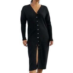 Wilfred Black Long Sleeve Dress
